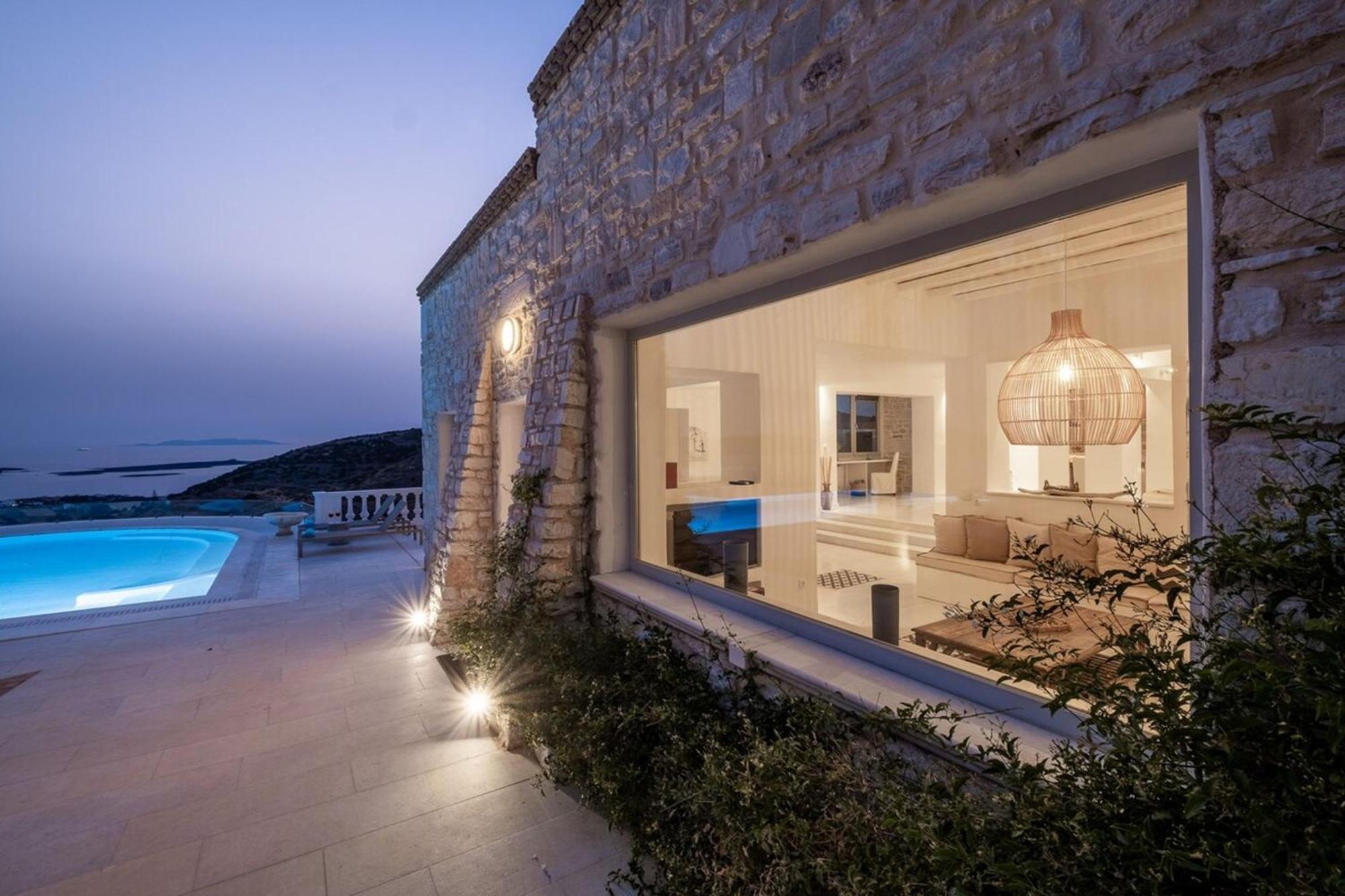 Luxury Villa Aethra -Island Living Paros- Экстерьер фото